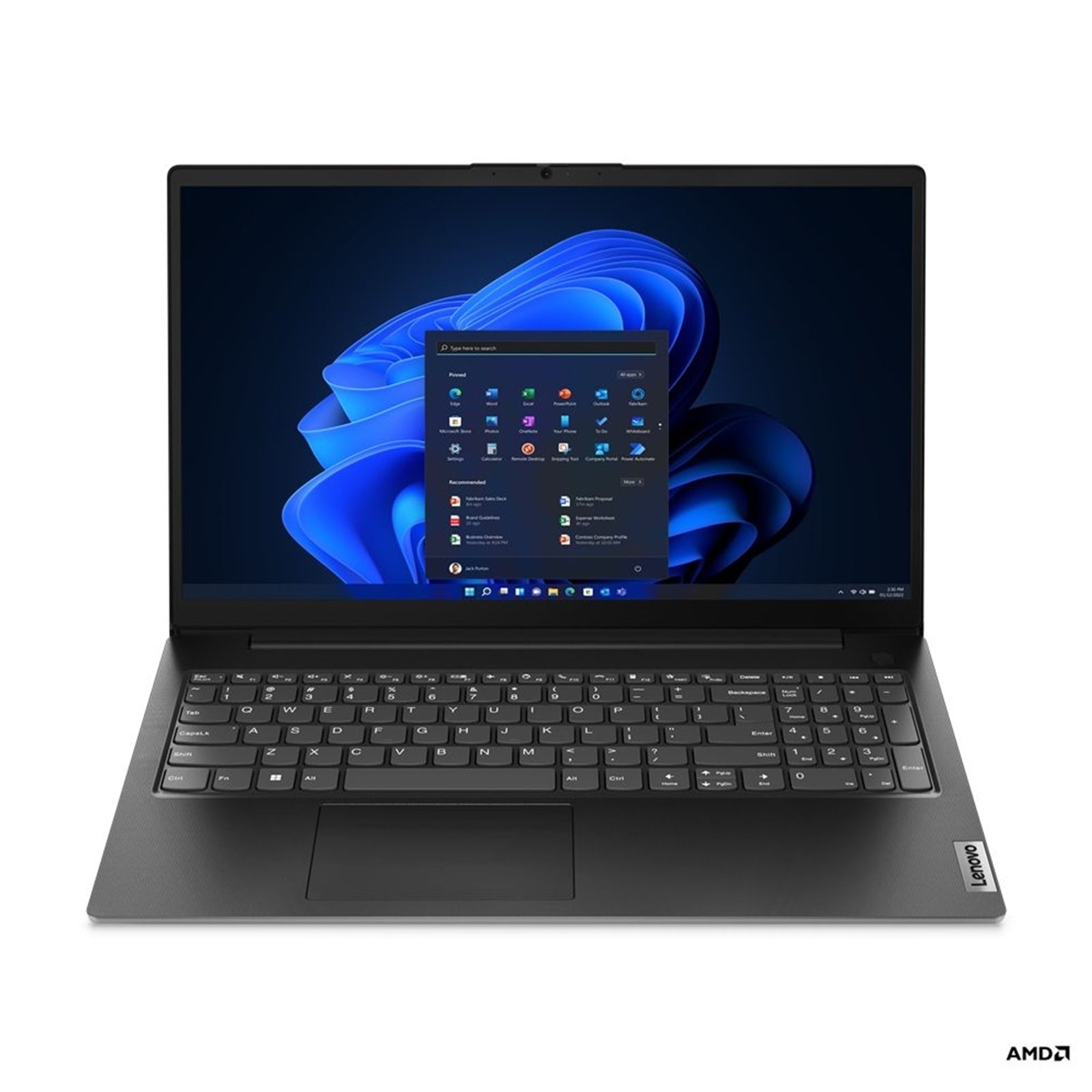 Lenovo V15 G4 AMN Laptop, 15.6 Inch Full HD 1080p Screen, AMD Ryzen 3 7320U 7th Gen, 8GB LPDDR5 RAM, 256GB SSD, AMD Radeon 610M Graphics, Windows 11 Home, 2 Year Warranty Upgrade Included-PCR Business Solutions Ltd