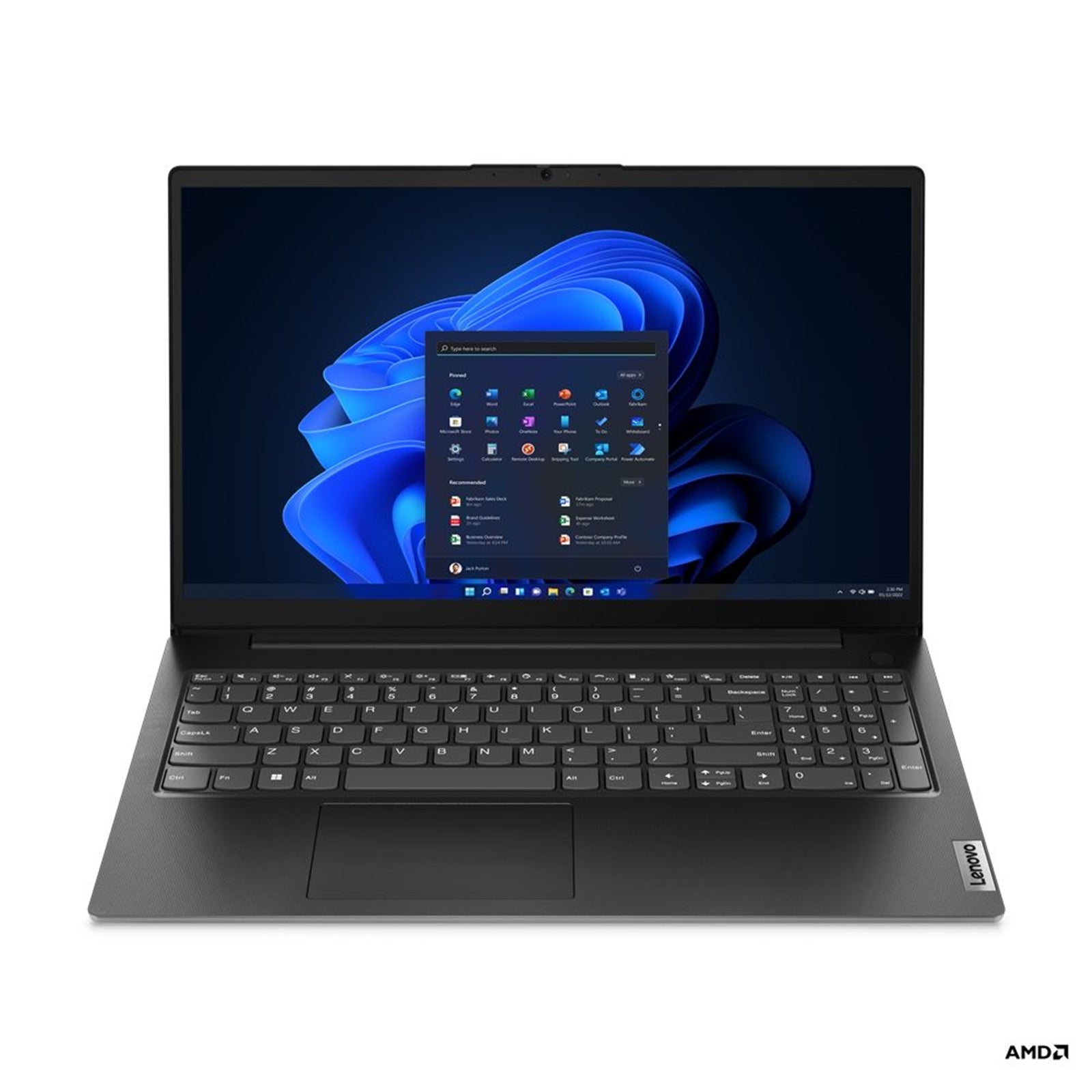 Lenovo V15 G4 AMN Laptop, 15.6 Inch Full HD 1080p Screen, AMD Ryzen 3 7320U 7th Gen, 8GB LPDDR5 RAM, 256GB SSD, AMD Radeon 610M Graphics, Windows 11 Home, 3 Year Warranty Upgrade Included-PCR Business Solutions Ltd